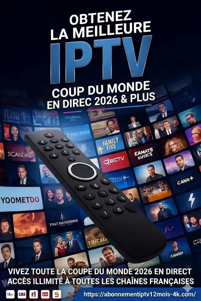 abonnement iptv 12 mois smart tv