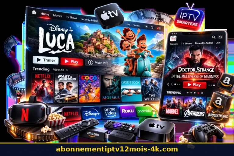 Abonnement IPTV 12 Mois