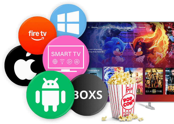 Abonnement IPTV 12 mois smart tv